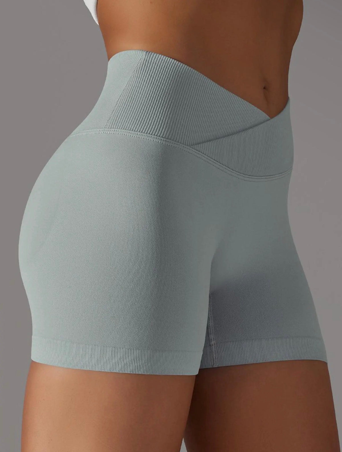 Cross Waist Hip Lifting shorts