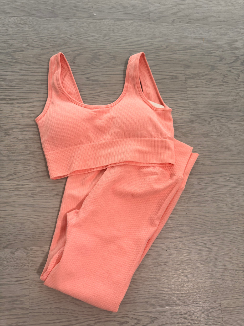 Coral 2 piece Yoga Set