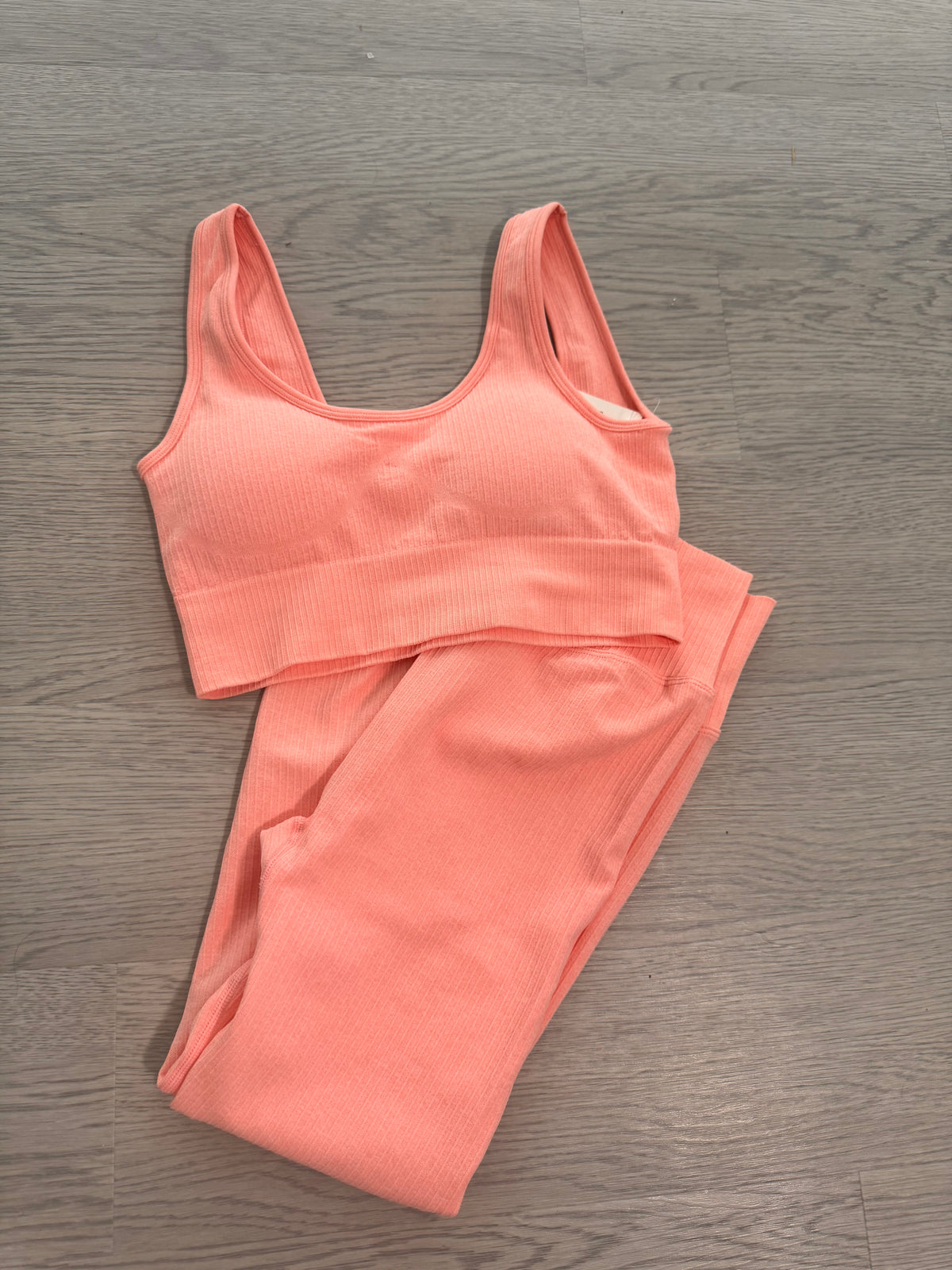 Coral 2 piece Yoga Set