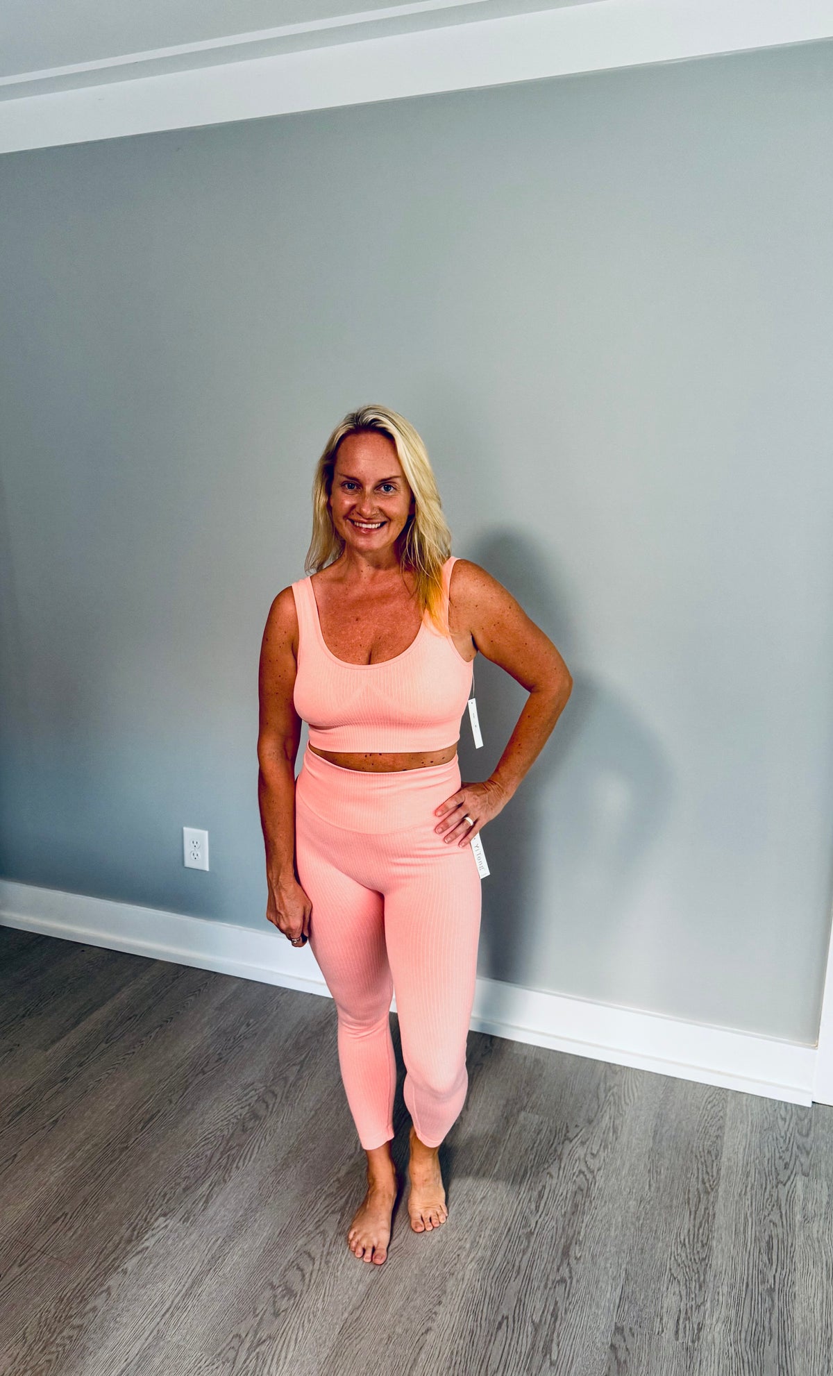 Coral 2 piece Yoga Set