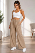 High Waist Wide Leg Pants