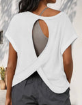 White Cross over top