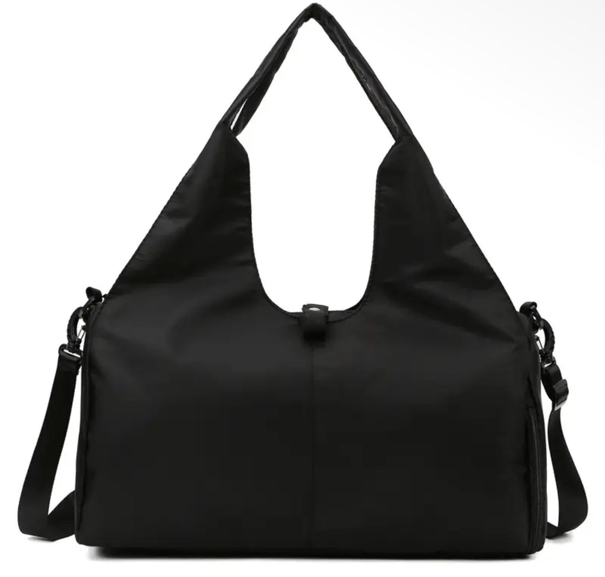 Yoga bag with wet storage pocket